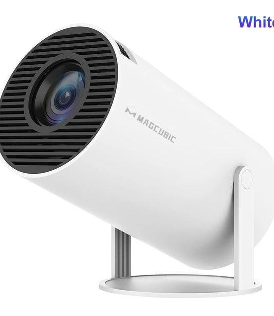 Projector Android 11 4K 1280*720P HY300 Pro + Dual Wifi 290ANSI 180°Flexible BT5.0 Cinema Outdoor Portable Projector