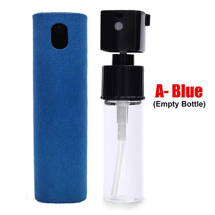 2In1 Microfiber Screen Cleaner Spray Bottle Mobile Phone Tablet Computer TV Display Screen Cleaning Wipe Cloth without Alcohol