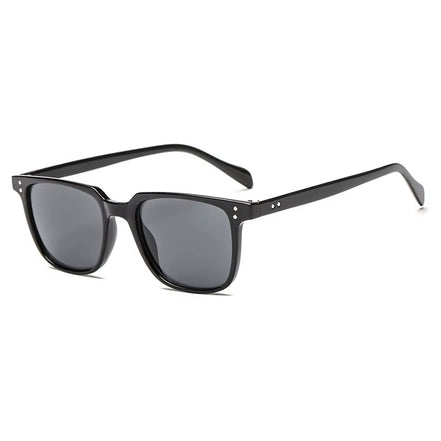 New Small Box Sunglasses Female Trendy Retro Korean Sunglasses Male Trendy round Face Net Red Plain Thin Glasses