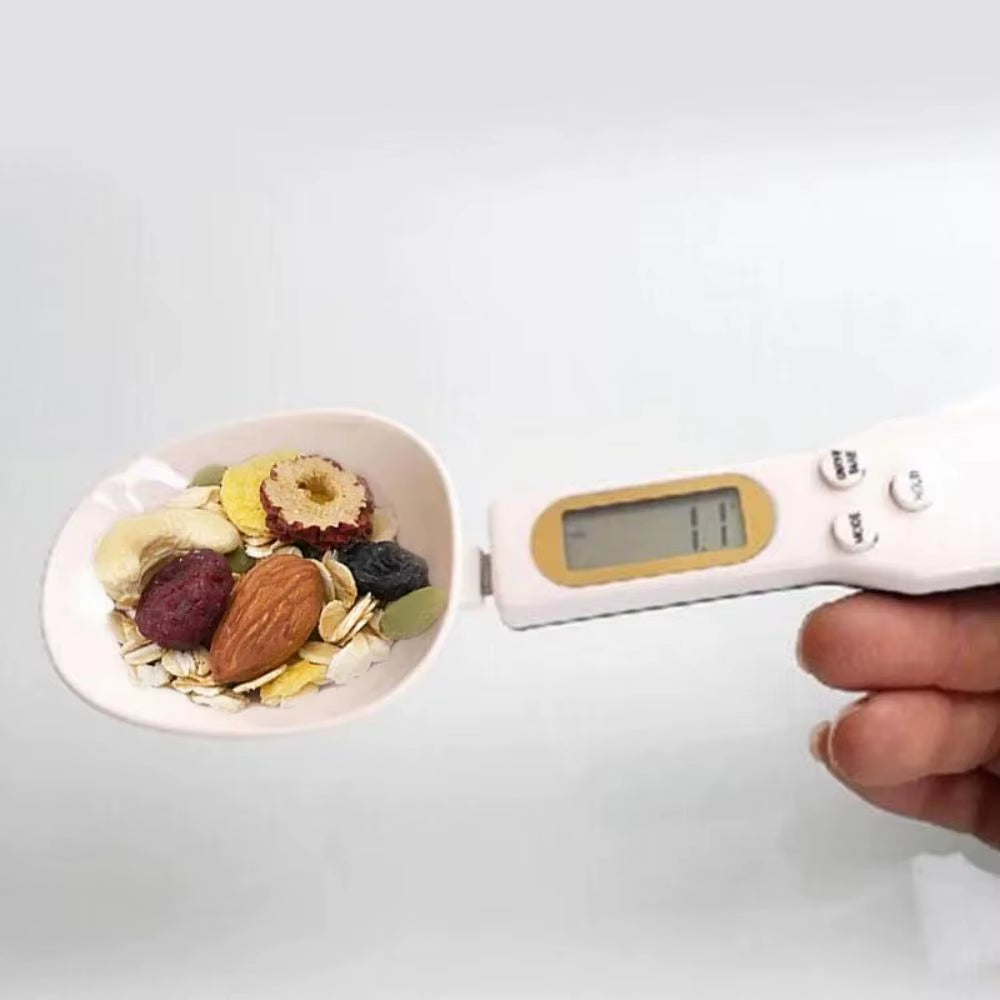 Electronic Kitchen Scale 500 Grams 0.1 Gram Spoon Scale Displays Digital Weight Measurement of the Spoon - Mini Kitchen Tool For