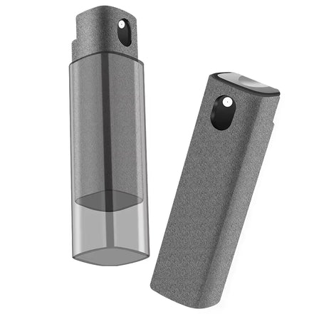 2In1 Microfiber Screen Cleaner Spray Bottle Mobile Phone Tablet Computer TV Display Screen Cleaning Wipe Cloth without Alcohol