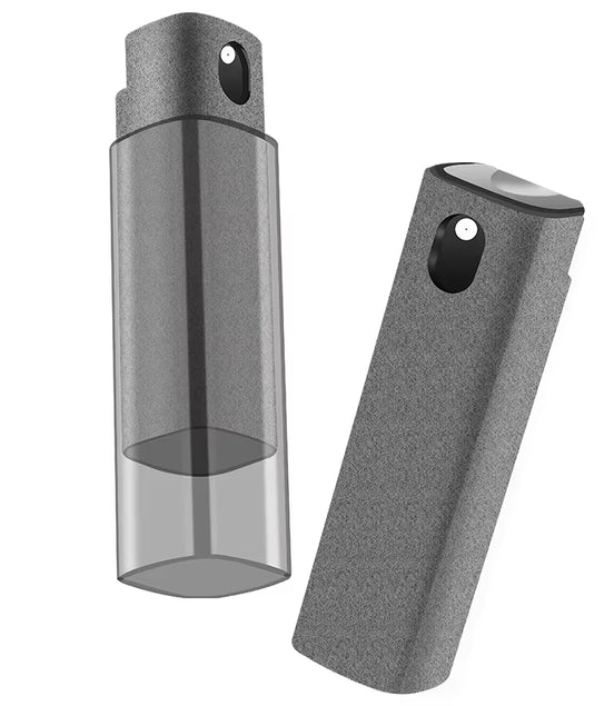 2In1 Microfiber Screen Cleaner Spray Bottle Mobile Phone Tablet Computer TV Display Screen Cleaning Wipe Cloth without Alcohol