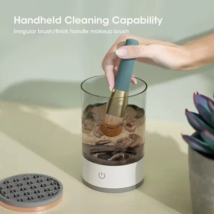 3 in 1 Electric Makeup Brush Cleaner USB Portable Makeup Brushes Lazy Cleaning Brush Tool Automatic Makeup Brush Cleaning