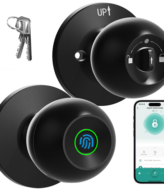 Fingerprint Door App Control Keyless Entry Door Lock for Home Bedroom Apartment