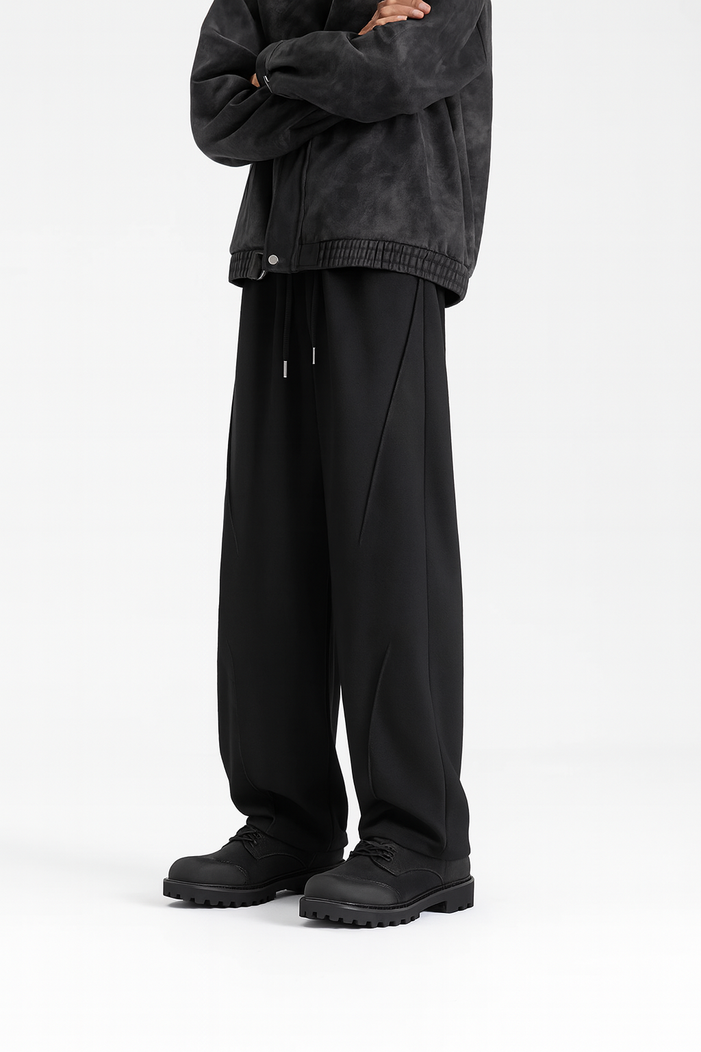 Men’s Pleated Straight pants