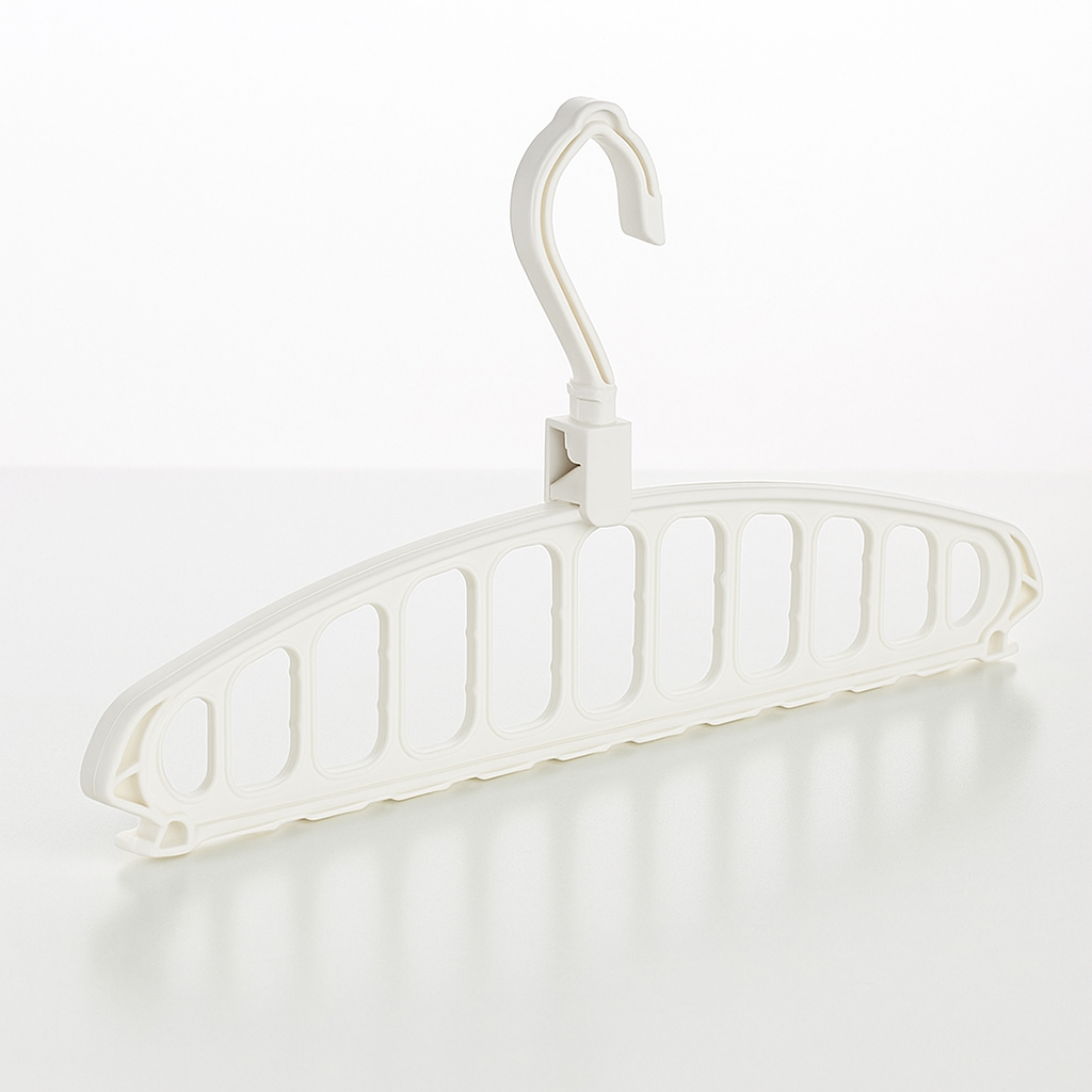 Folding Multi-Hole Clothes Hanger