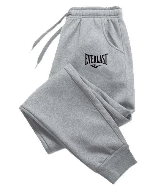 Men Printed Pants EVERLAST Men Women Running Pants Joggers Sweatpant Sport Casual Trousers Fitness Gym Breathable Pants