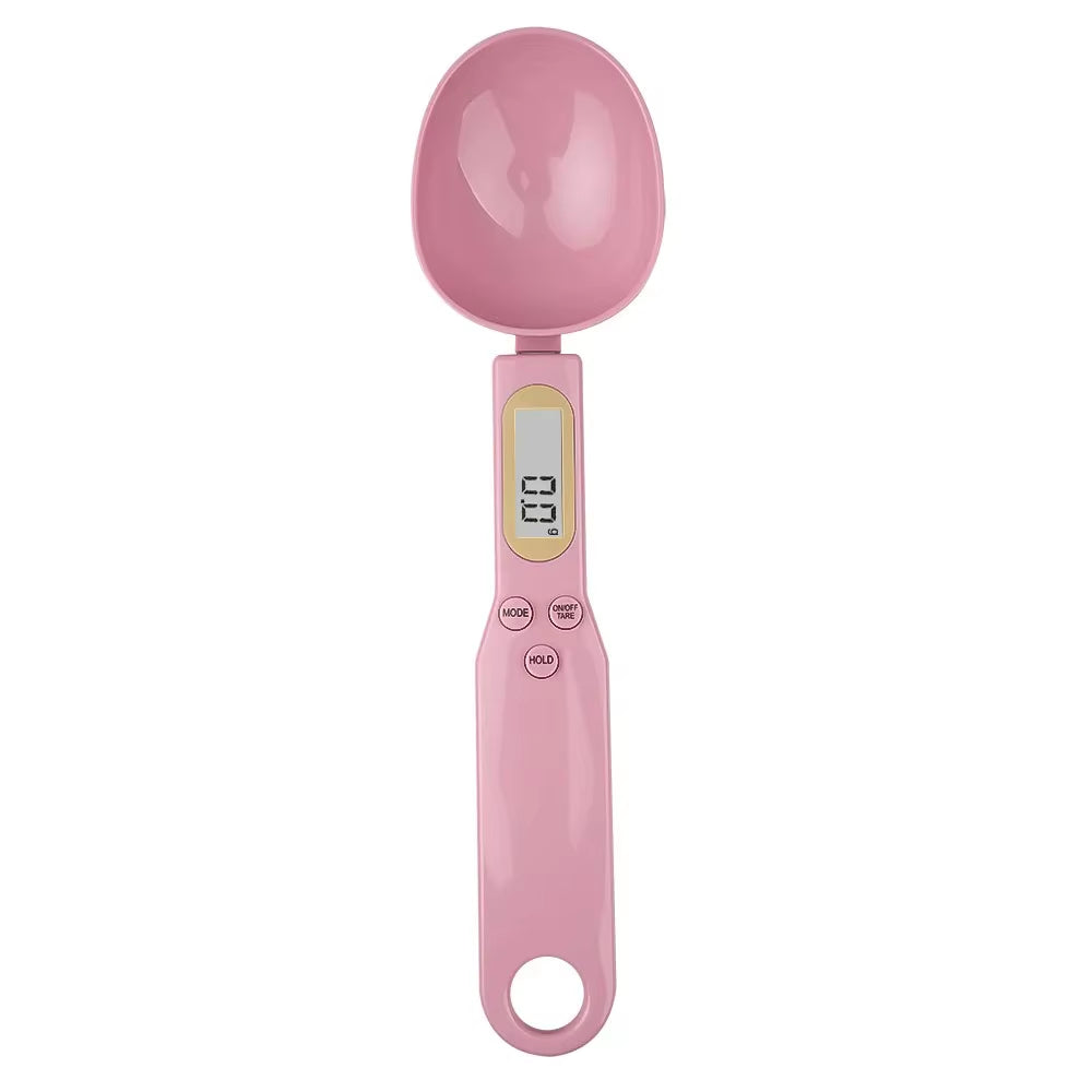 Electronic Kitchen Scale 500 Grams 0.1 Gram Spoon Scale Displays Digital Weight Measurement of the Spoon - Mini Kitchen Tool For