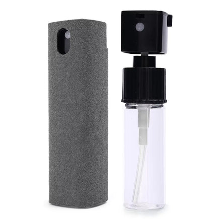 2In1 Microfiber Screen Cleaner Spray Bottle Mobile Phone Tablet Computer TV Display Screen Cleaning Wipe Cloth without Alcohol