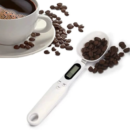 Electronic Kitchen Scale 500 Grams 0.1 Gram Spoon Scale Displays Digital Weight Measurement of the Spoon - Mini Kitchen Tool For
