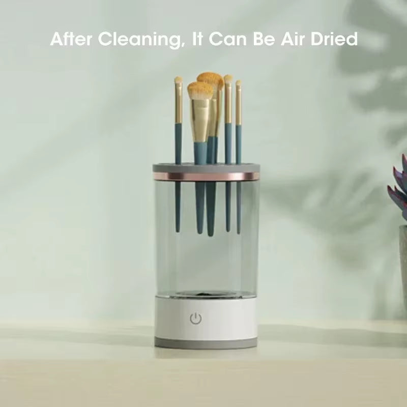 3 in 1 Electric Makeup Brush Cleaner USB Portable Makeup Brushes Lazy Cleaning Brush Tool Automatic Makeup Brush Cleaning